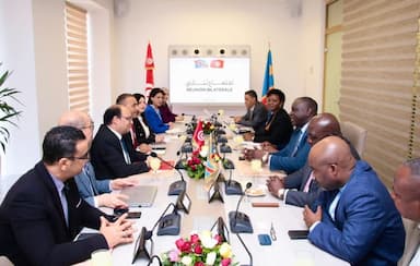 Coopération numérique bilatérale RDC-Tunisie : À Tunis, S.E.M Augustin Kibassa Maliba échange avec le Ministre tunisien des technologies de la communication